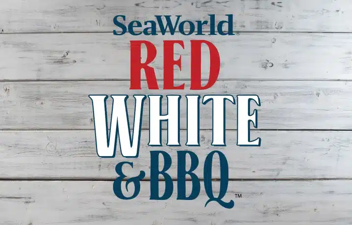 SeaWorld Red, White & BBQ event logo