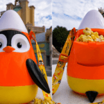 Candy corn penguin popcorn bucket at SeaWorld Orlando