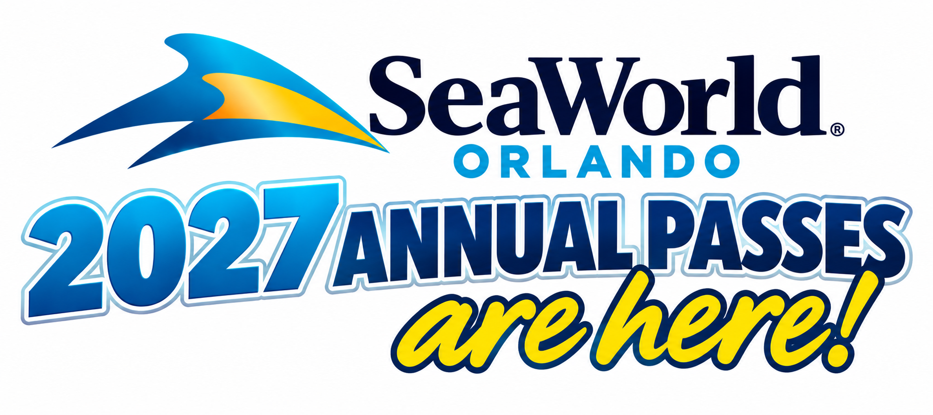SeaWorld Orlando Annual Passes 2027